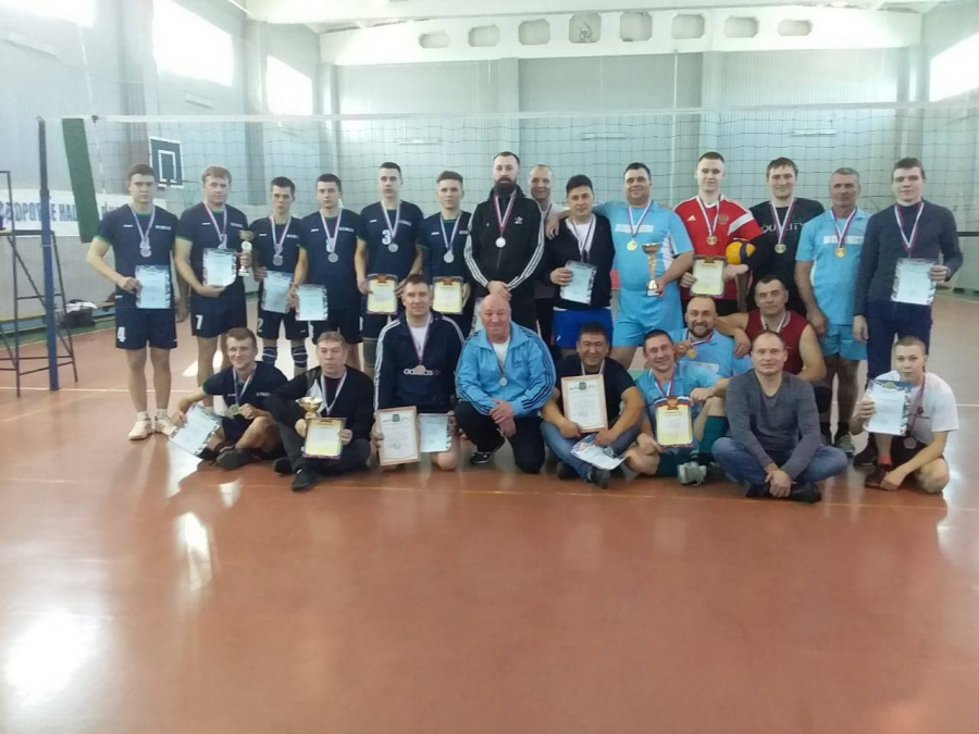 Соревнования по волейболу среди мужских команд, посвящённые Дню Защитника Отечества