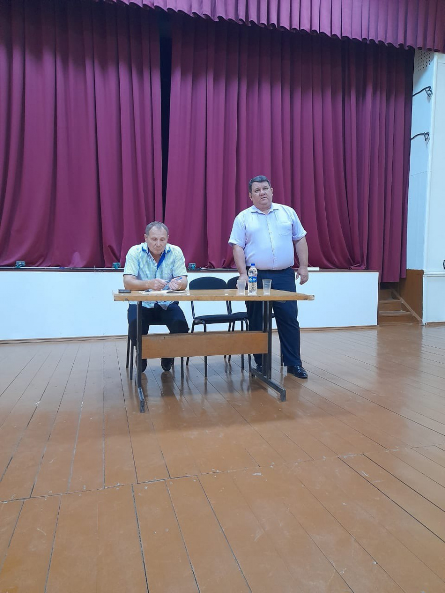Состоялась встреча с жителями Хрущевского муниципального образования