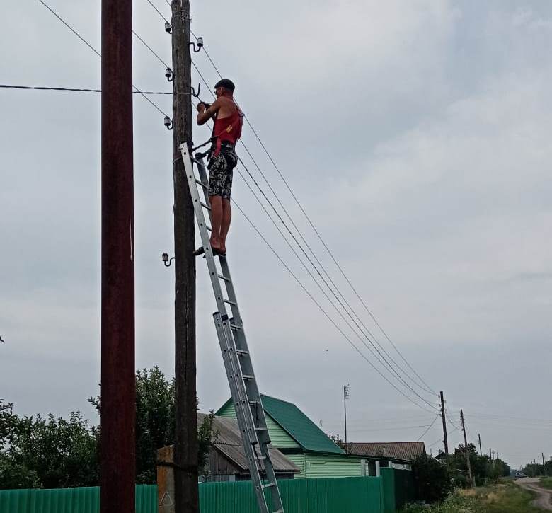 Об организации уличного освещения