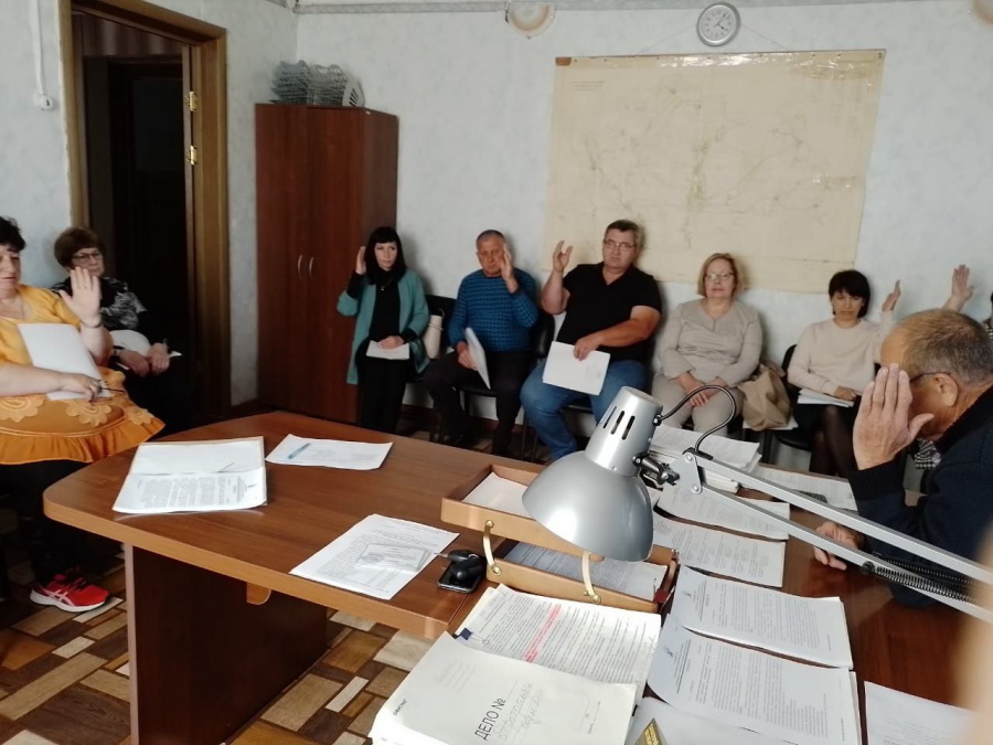 Состоялось первое организационное заседание депутатов сельского Совета Святославского муниципального образования пятого созыва