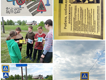 Святославские школьники приняли участие в региональной акции по предупреждению ДТП