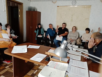 Состоялось первое организационное заседание депутатов сельского Совета Святославского муниципального образования пятого созыва